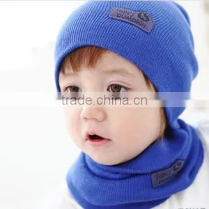New Multi-color Cute Winter Baby Cap Girls/Boys Children Knitted Hat thumbnail-5