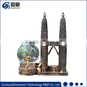 Business Gift Twin Towers Snow Ball thumbnail-2