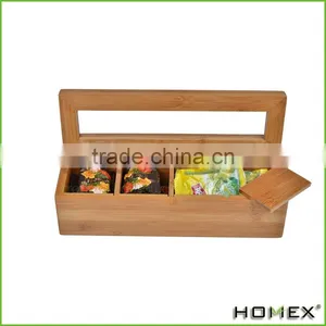 Popular Wholesale Natural Bamboo Tea Box With Good Price/Homex_Factory thumbnail-1