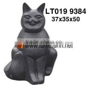 Vietnam Terrazzo Cat Statue Ornaments thumbnail-1