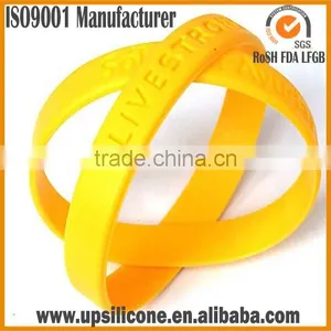 Custom Rubber Silicone Wristbands Custom Printing Silicone Wristband thumbnail-1