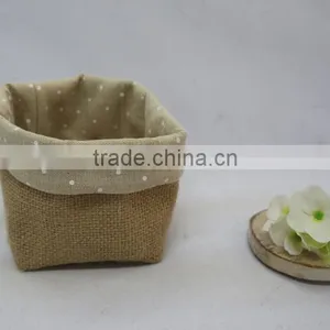 DIY Burlap Flower Bag for Garden thumbnail-2
