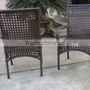 4 Seat Perfect Round Garden Dining Set Outdoor Table thumbnail-4