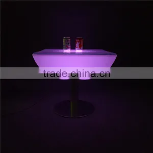 Hot Sale Night Club Use Glowing Plastic Color Change RGB LED Light Bar Furniture thumbnail-2