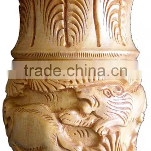 Wooden Statues/ Wood Wall Sculptures-B thumbnail-1