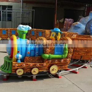 2017for Kids Ride on Newest Style Jungle Theme Park Entertaining Electric Train LT-6060A thumbnail-1