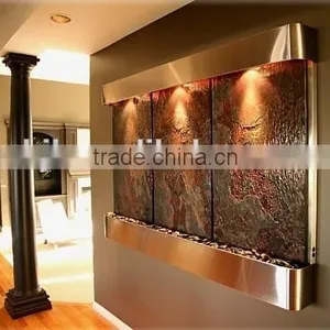 Modern Wall Fountain, Indoor Decorative Waterfall For Home Hotel Decoration thumbnail-1