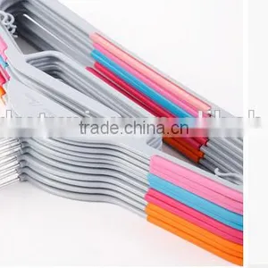 Multifunction Plastic Antiskid Wet & Dry Clothes Hanger,ABS,TPE,PP,Chrome Plated Hook thumbnail-5