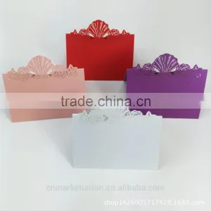 Laser Cut Decoration Card Party Invitation Card Wedding Place Card thumbnail-2