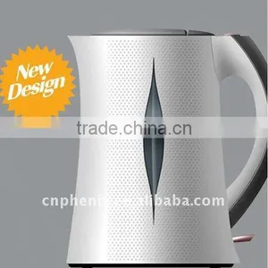 1.7L European Style Plastic Cordless Kettle thumbnail-1