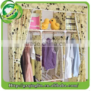 Latest Buy Furniture Online Wardrobe Shoe Storage Wood Closet thumbnail-4