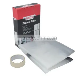 Zipper Door, Dustproof Plastic Film With Masking Tape thumbnail-1