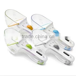 High Quality NEW Adjustable Detergent Power Scoop, OEM Lanudry Powder PP Measuring Scoop, China Make Plastic Measuring Scoop thumbnail-1