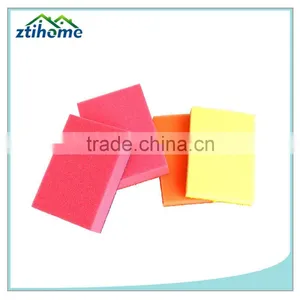 Colored Single Side Abrasive Sanding Sponge Block for House Cleaning thumbnail-2