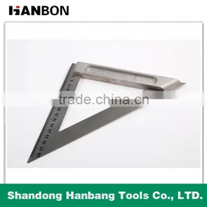 180mm Hanbon Triangular Steel Square Ruler for Sale thumbnail-1