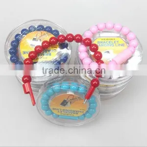 USB Beads Shape Bracelet Charging Data Transfer Line For Phone thumbnail-2