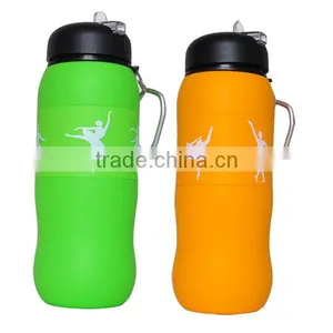 Novelty Ideal Gift Silicone Kid Water Bottle for School thumbnail-2