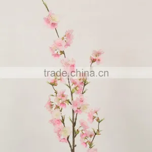 China Wholesale Silk Flower Artificial Real Touch Cherry Blossom Good Quality for Decoration thumbnail-4