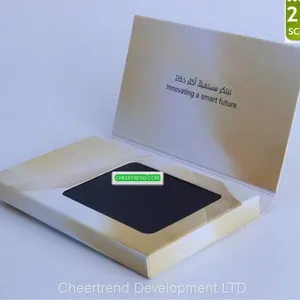 Chinese Supplier New Products Video Greeting Card,Video Brochure,video Booklet for Gift thumbnail-5