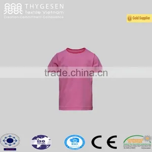 Wholesale Pink Short Sleeve Printed t Shirt Baby thumbnail-1