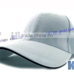 Customized Advertising Caps/100% Cotton 6-panel Caps With Any Logo Embroider thumbnail-1