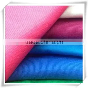 Good Elastic Cotton100 Striped 2*2 Rib Fabric thumbnail-1