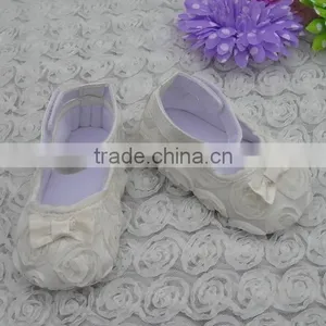 Wholesale Baby Rosette Shoes Cute Newborn Baby Shoes in Bulk Baby First Walker Shoes thumbnail-6