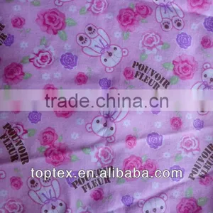 100%cotton Print Twill Flannel Fabric thumbnail-1