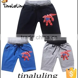 Hot Selling Boys Baymax Summer Hot Shorts With Line Children Big Hero 6 Shorts thumbnail-2