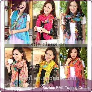 Cheap Promotion & Premium Gift Scarf in Printing Design Scarf thumbnail-3