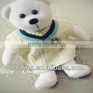 Funny Special Toy Pet Knitting Cloth Cute Striped Animal Knitting Sweater or Coat thumbnail-1