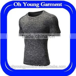 Mens Gym Wear Fitness Blank Dri Fit t Shirts With Custom Printed Logo Sportswear Quick Dry Bodybuilding Wholesale uk thumbnail-1