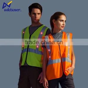 Lime Yellow Orange Construction Reflective Clothes for Work thumbnail-3
