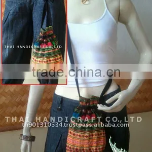 Hill Tribe Pouch Shoulder Bag Mobile Bag Embroidery by Hill Tribe thumbnail-1
