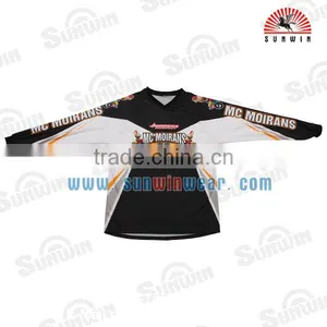 Bmx Jersey Long Sleeve Custom Sublimated Motorcycle Jersey thumbnail-3