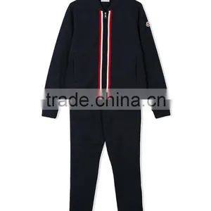 2017 Wholesale Fashion Custom Sports Suit Kids Baby Boy Contrast Pocket Tracksuit Children's Clothing Set thumbnail-4