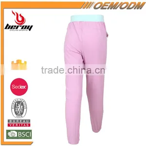 100% Polyester Breathable Girls Summer Sweat Pants for Wholesale thumbnail-3