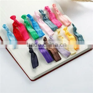 Cotton Elastic Hair Ties Round At Random 85mm - 7mm X15mm thumbnail-1