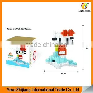 Hot Sale Abs Cartoon Mode 3D Mini Diamond Building Intelligence Blocks Toys for Kids Toy thumbnail-3