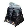 Green Cute Decorative Cardboard Counter Displays Carriers ENCD040 With Cartoon Surface thumbnail-1