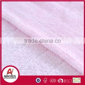 Promotion Sale Cute Embroidered Knitted Coral Fleece Baby Blanket thumbnail-5