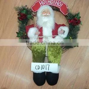 Christmas Santa Clause Door Hanging Decoration thumbnail-1