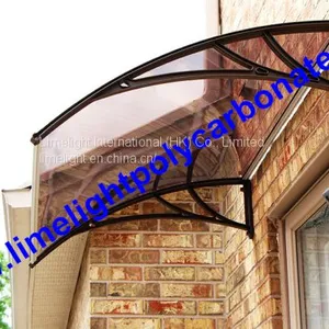 DIY Awning, DIY Canopy, DIY Kits Awning, Polycarbonate Awning, Polycarbonate Canopy, Door Canopy, Door Awning, Rain Shed thumbnail-2