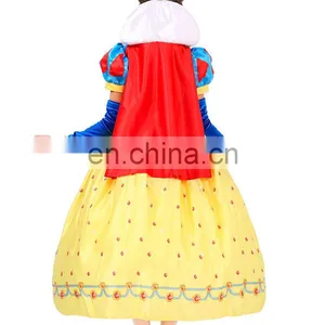 2016 Halloween,Frozen Elsa Girl Party Dress , The New Children Dress Roses Frozen Elsa ANNA Dress Snow White A2726 thumbnail-3