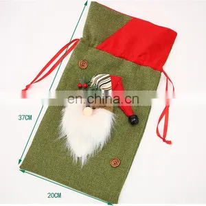 3 Style Christmas Gifts Santa Claus Sack Kids Candy Christmas Bag thumbnail-6