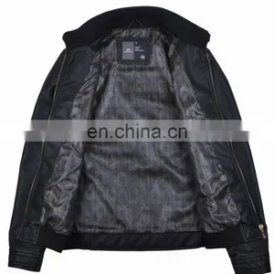 Mens Top Grade Fashion Soft Handsome Lastest Design Leather Jacket thumbnail-2