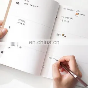 Cute Design Custom Size Planner Notebook/agenda Printing With Colorful Printing thumbnail-2