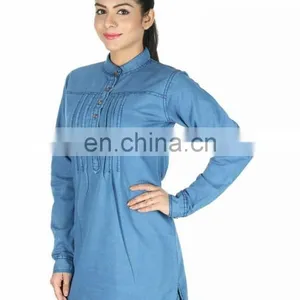FULL SLEEVES DENIM SHIRT thumbnail-1