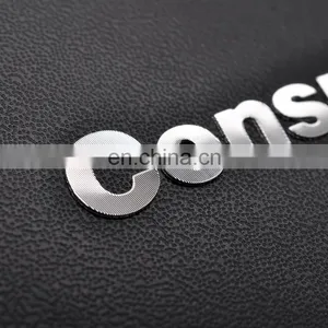 Hot Selling Metal Sticker Logo,Aluminum Separate Logo thumbnail-3