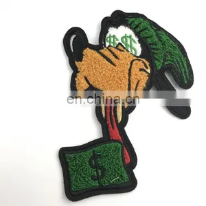 Wholesale Cheap Custom Beautiful Letter Embroidered Chenille Patch thumbnail-3